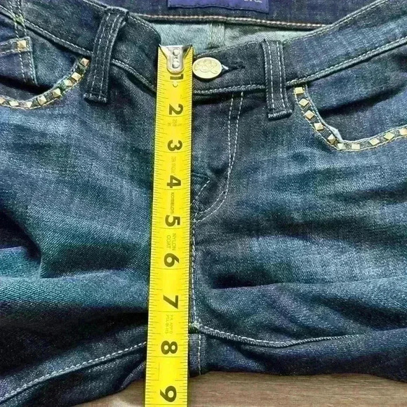 Rock & Republic Womens Jeans Kasandra Studded Boot Cut Jeans Women’s Size 2 EUC - Picture 14 of 16